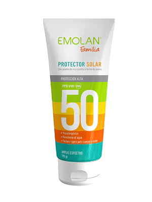 Emolan familia FPS 50 Protector solar 190 g.