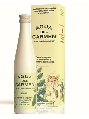 Agua del carmen Gotas 100 ml.