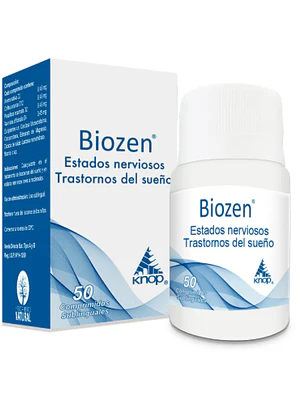 Biozen 50 Comprimidos sublinguales. Knop