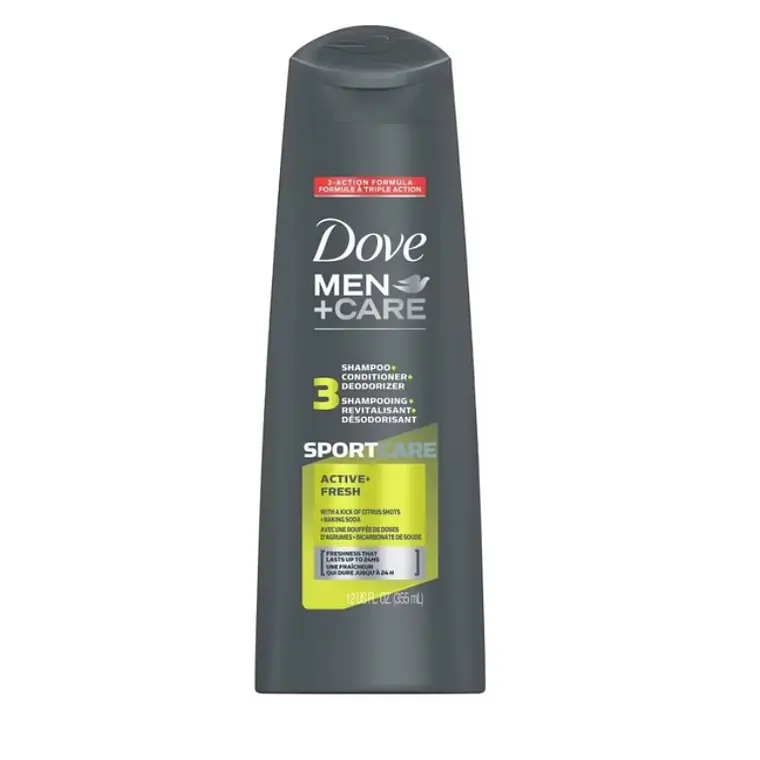 Dove Shampoo Men+care 3 en 1 Sport active Fresh 400 ml. 1
