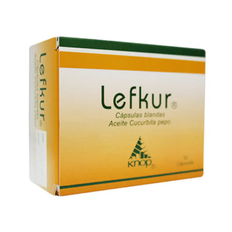 Lefkur 1000 mg 30 Cápsulas blandas. Knop 1