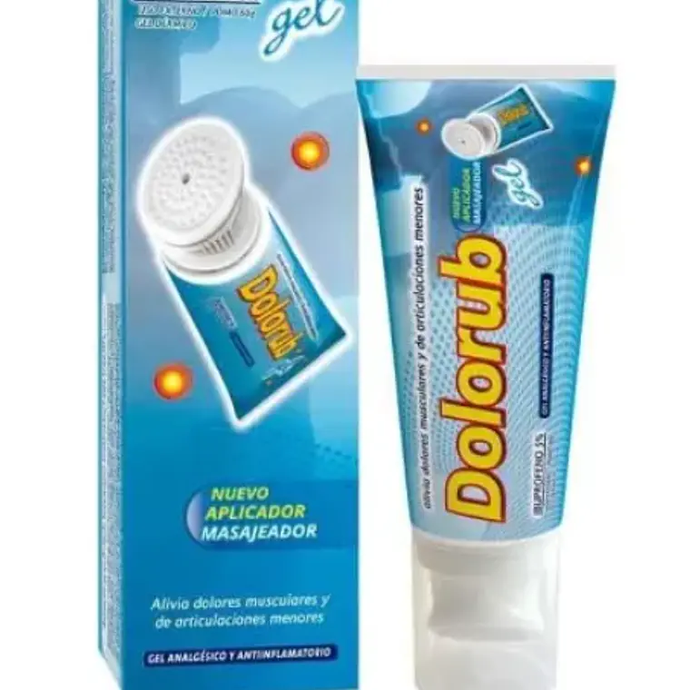 Dolorub Ibuprofeno 5 % Gel 60 g aplicador masajeador. 1