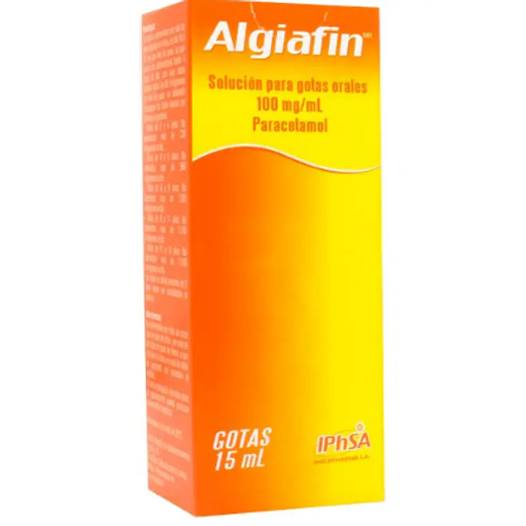Algiafin  Paracetamol 100 mg/ml Gotas 15 ml. 1