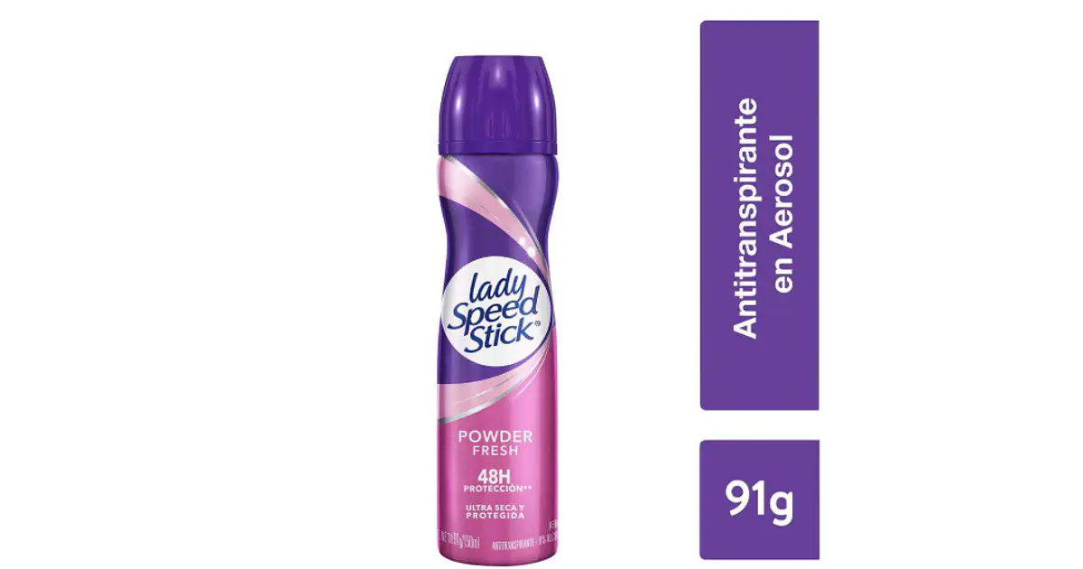 Lady Speed Deo Spray Powder Fresh por 150 ml