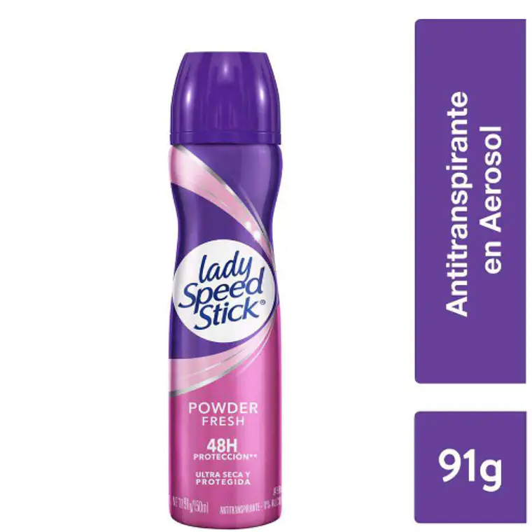 Lady speed Desodorante Powder fresh Spray 150 ml. 1