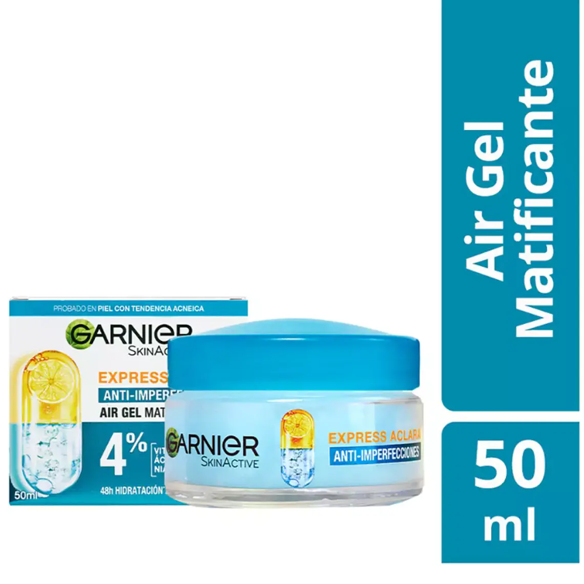 Garnier Express Aclara Anti-imperfecciones Air Gel Matificante 50 ml. 1