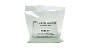 Bicarbonato de Amonio 250 g. Quimnatura