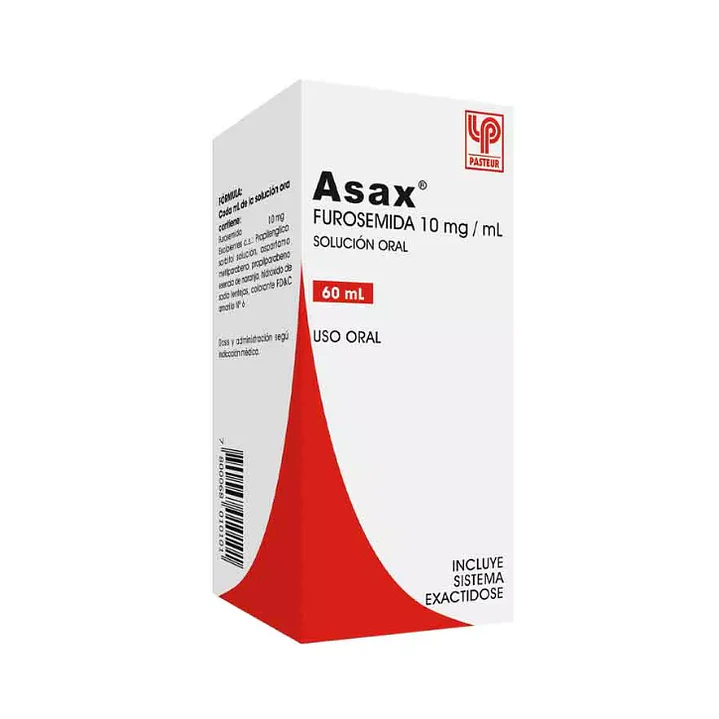 Asax Furosemida 10 mg/ml Jarabe 60 ml. 1