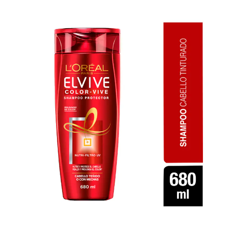 Elvive Color-vive Shampoo 680 ml. L'oréal 1
