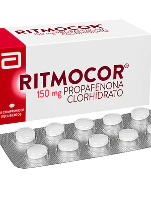 Ritmocor Propafedona 150 mg 40 Comprimidos recubiertos.