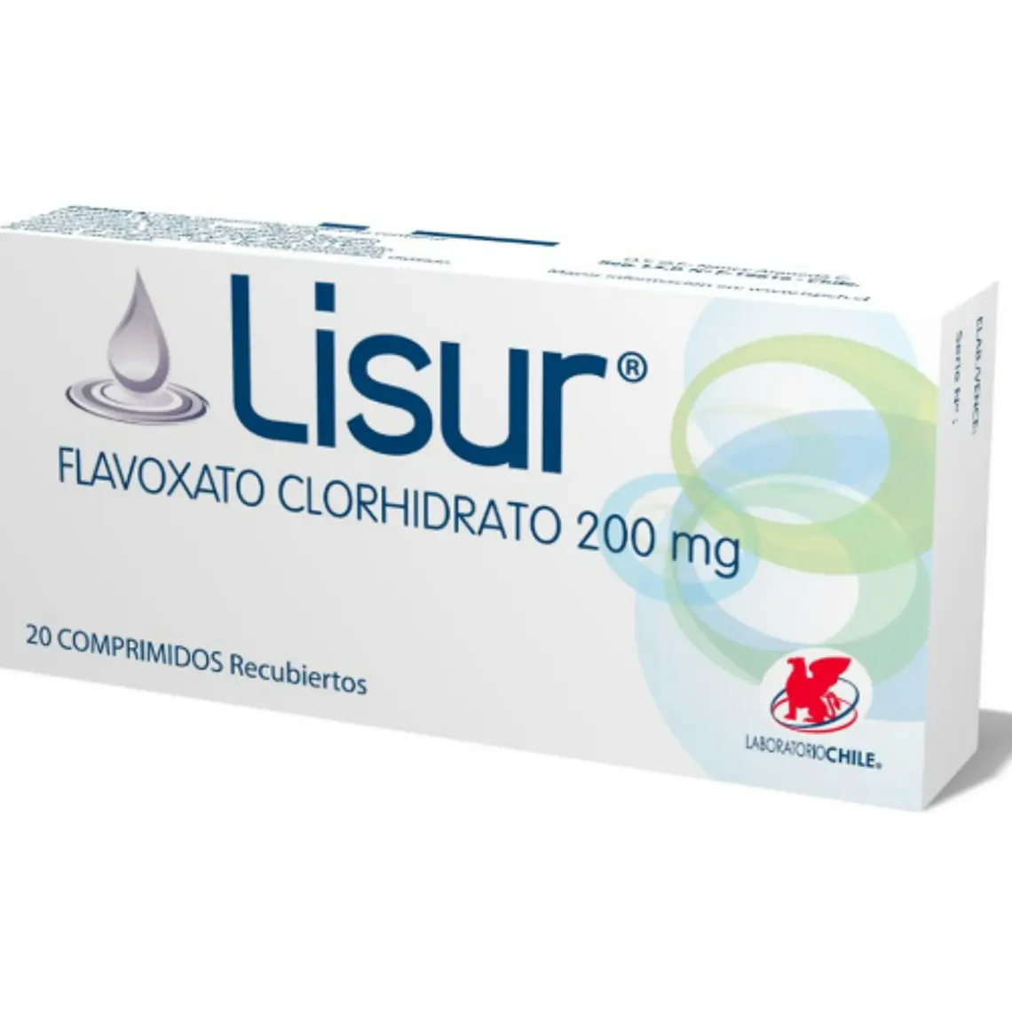 Lisur Flavoxato 200 mg 20 Comprimidos recubiertos. 1