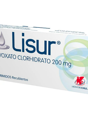 Lisur Flavoxato 200 mg 20 Comprimidos recubiertos.