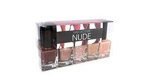Set Esmaltes Nail Lacquer Nude 5 Unidades. Petrizzio