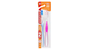 Cepillo dental Dentalclean Adulto perfect medio 2 Unidades.