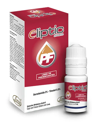 Eliptic PF Ofteno 2% Solución oftálmica 5 ml.