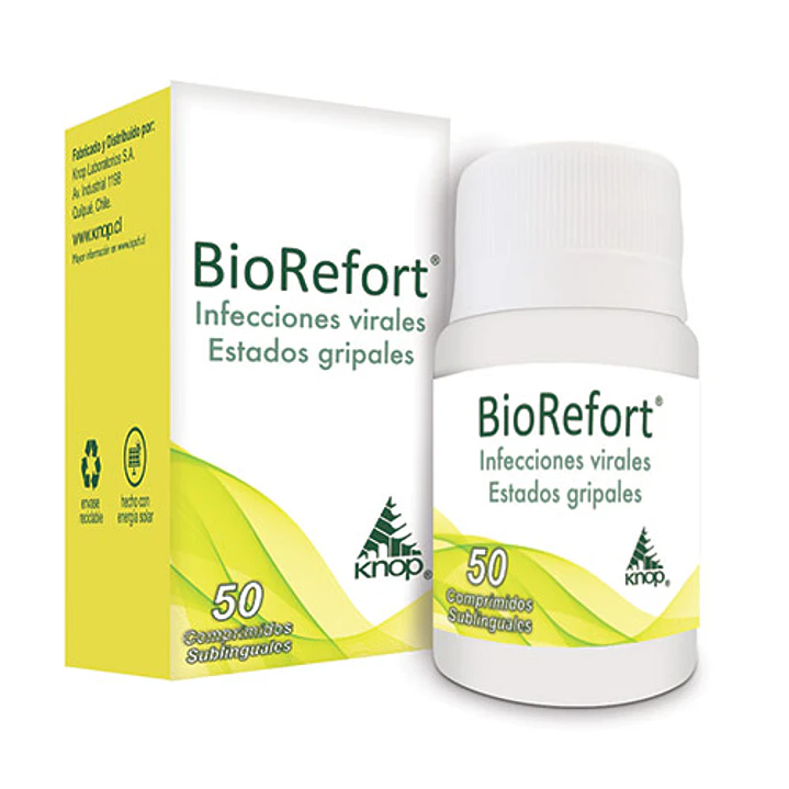 Biorefort Comp Sublinguales Frasco por 50 Knop 1