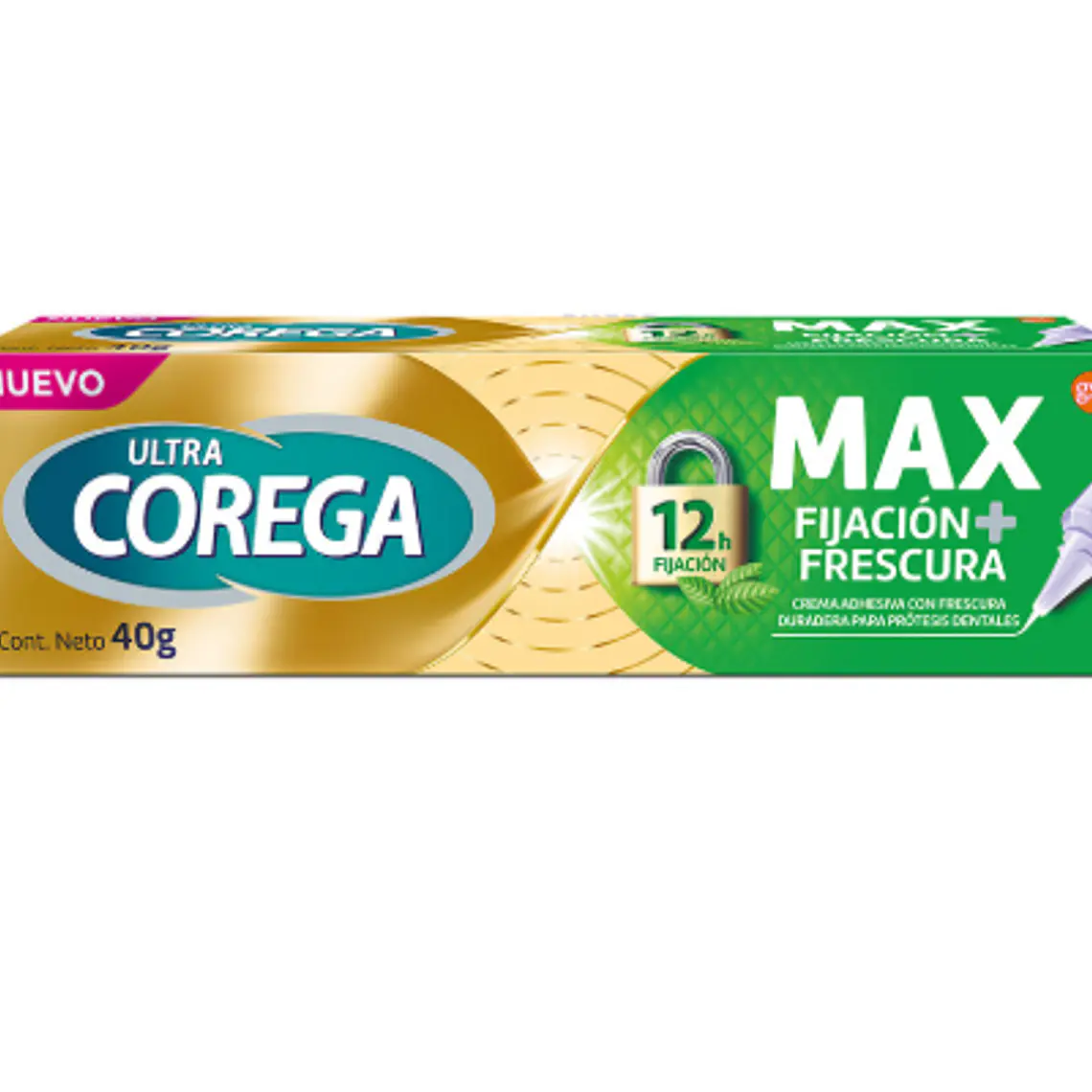 Corega Ultra Crema Adhesiva Max Fijación y frescura 40 g. 1