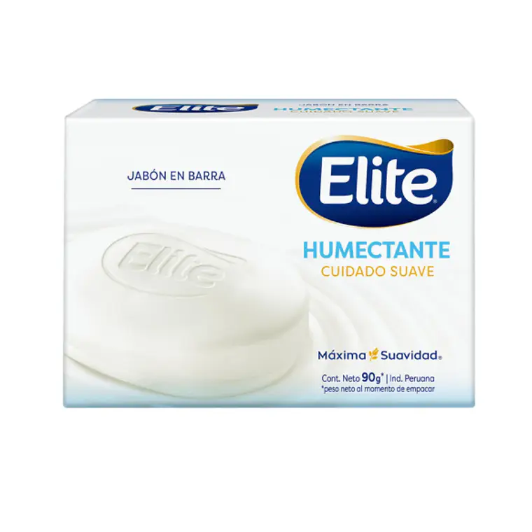 Jabón humectante Elite en barra 90 g. 1