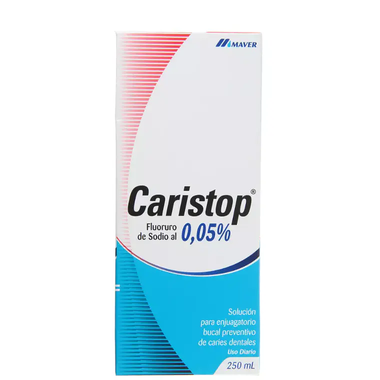 Enjuague bucal Caristop Fluoruro de sodio 0,05 % 250 ml. 1