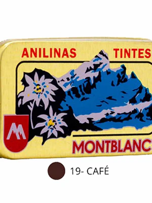 Anilina N° Café. Mont Blanc