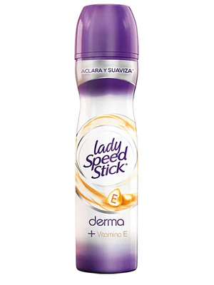 Desodorante Lady Speed Derma+ Vitamina E Spray 150 ml.