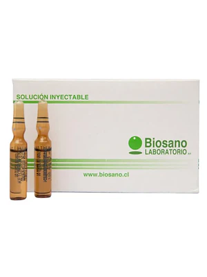 Ketoprofeno 100 mg 5 Ampollas 2 ml. Biosano