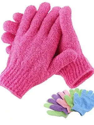 Guante de ducha exfoliante 2 Unidades. Praga