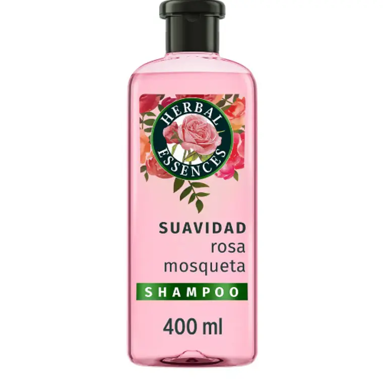 Herbal Essence Shampoo Suavidad Rosa mosqueta 400 ml. 1