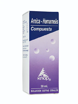 Árnica Hamamelis Compuesta Gotas 30 ml. Knop