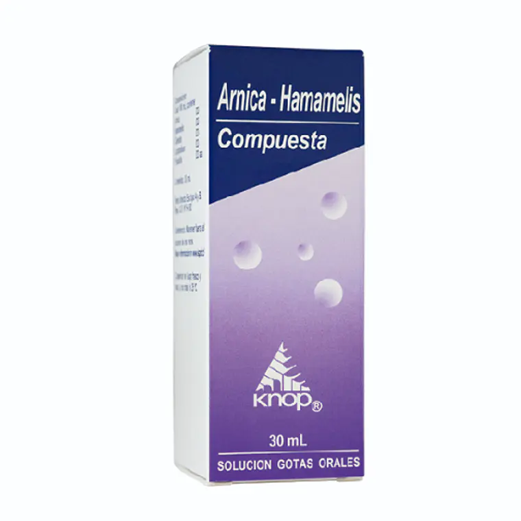 Árnica Hamamelis Compuesta Gotas 30 ml. Knop 1