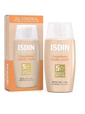 Fotoprotector Fusion Water Magic FPS 50 Light color 50 ml. ISDIN