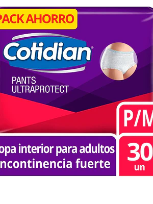 Cotidian Pants Ultra protec M 30 Unidades.