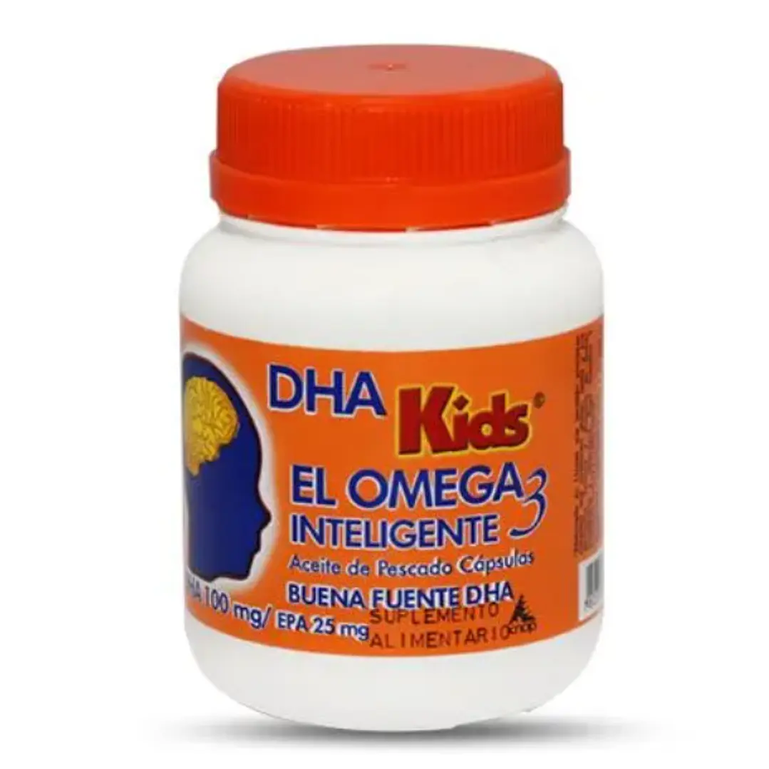 DHA Kids 120 Cápsulas. Knop 1