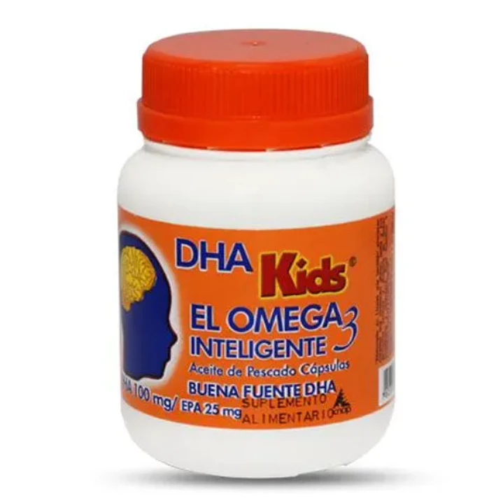 DHA Kids 120 Cápsulas. Knop 1