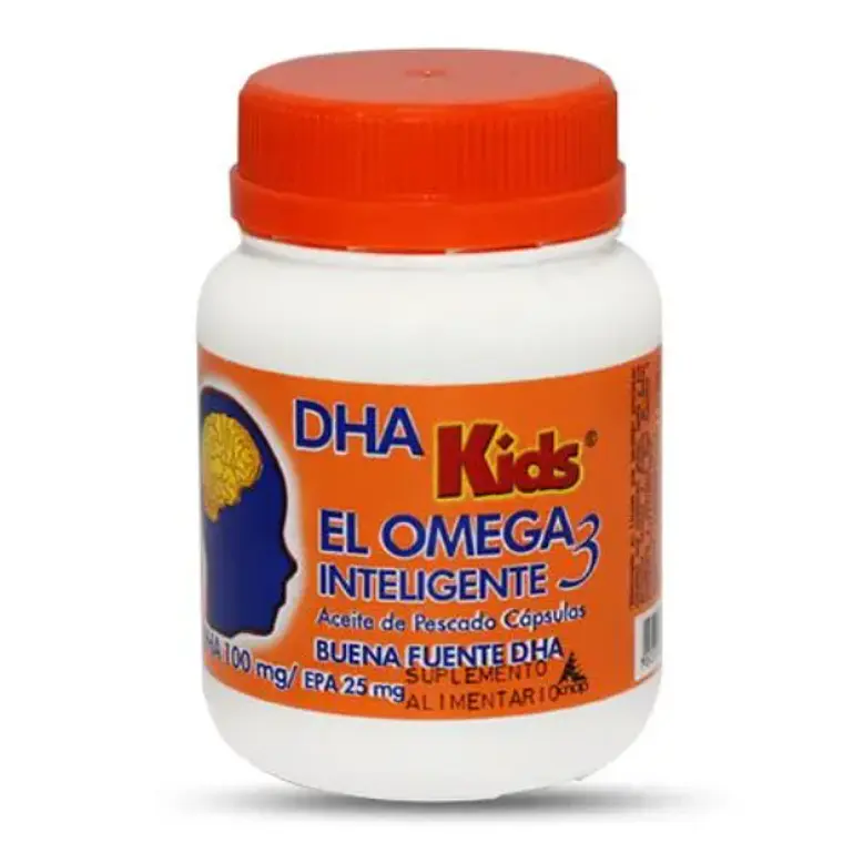 DHA Kids 120 Cápsulas. Knop 1