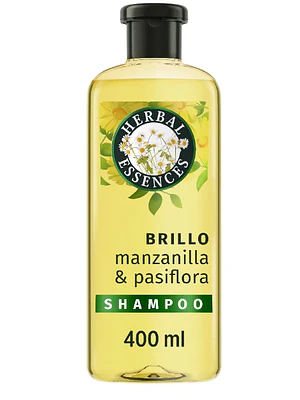 Herbal Essences Shampoo Brillo manzanilla & pasiflora 400 ml.