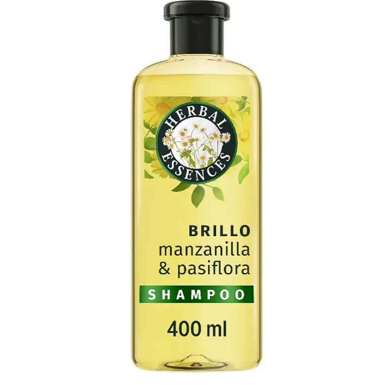 Herbal Essences Shampoo Brillo manzanilla & pasiflora 400 ml. 1