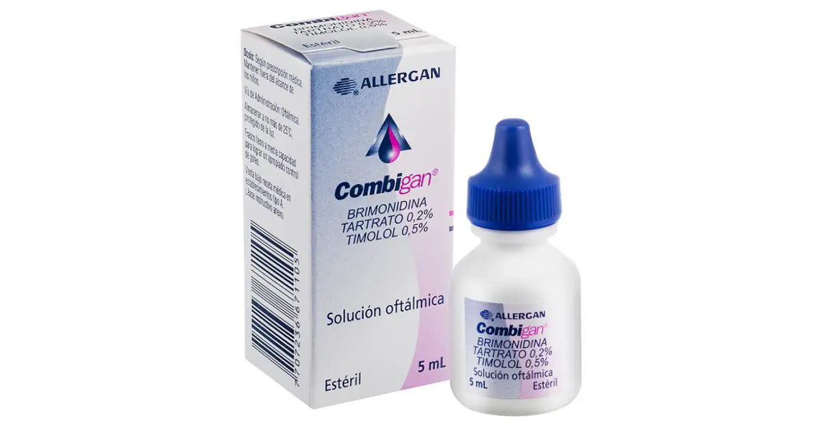 Combigan Solución oftálmica 5 ml.