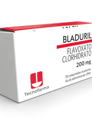 Bladuril  Flavoxato 200 mg 30 Comprimidos recubiertos.