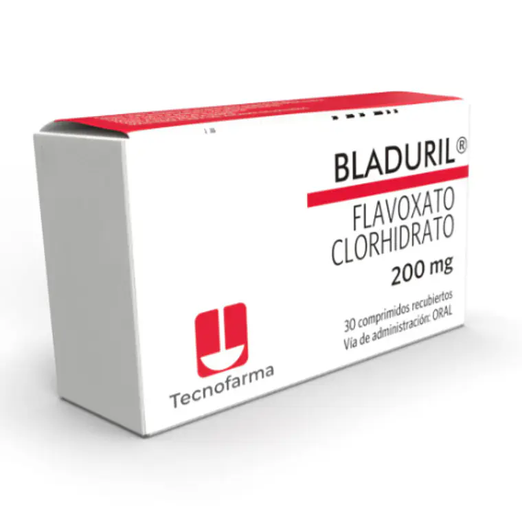 Bladuril  Flavoxato 200 mg 30 Comprimidos recubiertos. 1