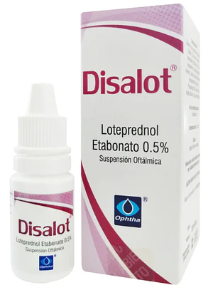 Disalot Loteprednol Etabonato 0,5 % Solución oftálmica 5 ml.