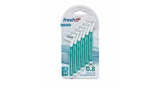 Cepillos interdentales Fresh Up Ángulo 0,8 mm 6 Unidades.