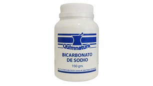 Bicarbonato de sodio Pote 150 g. Quimnatura