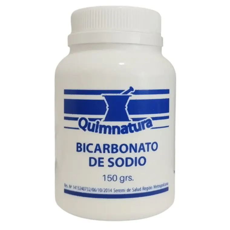 Bicarbonato de sodio Pote 150 g. Quimnatura 1