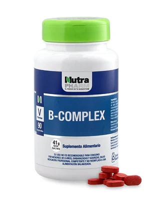 B-Complex 90 Cápsulas. Nutra Pharm