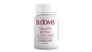 Biotina Q10 Colageno Vitamina C 60 Cápsulas. Blooms