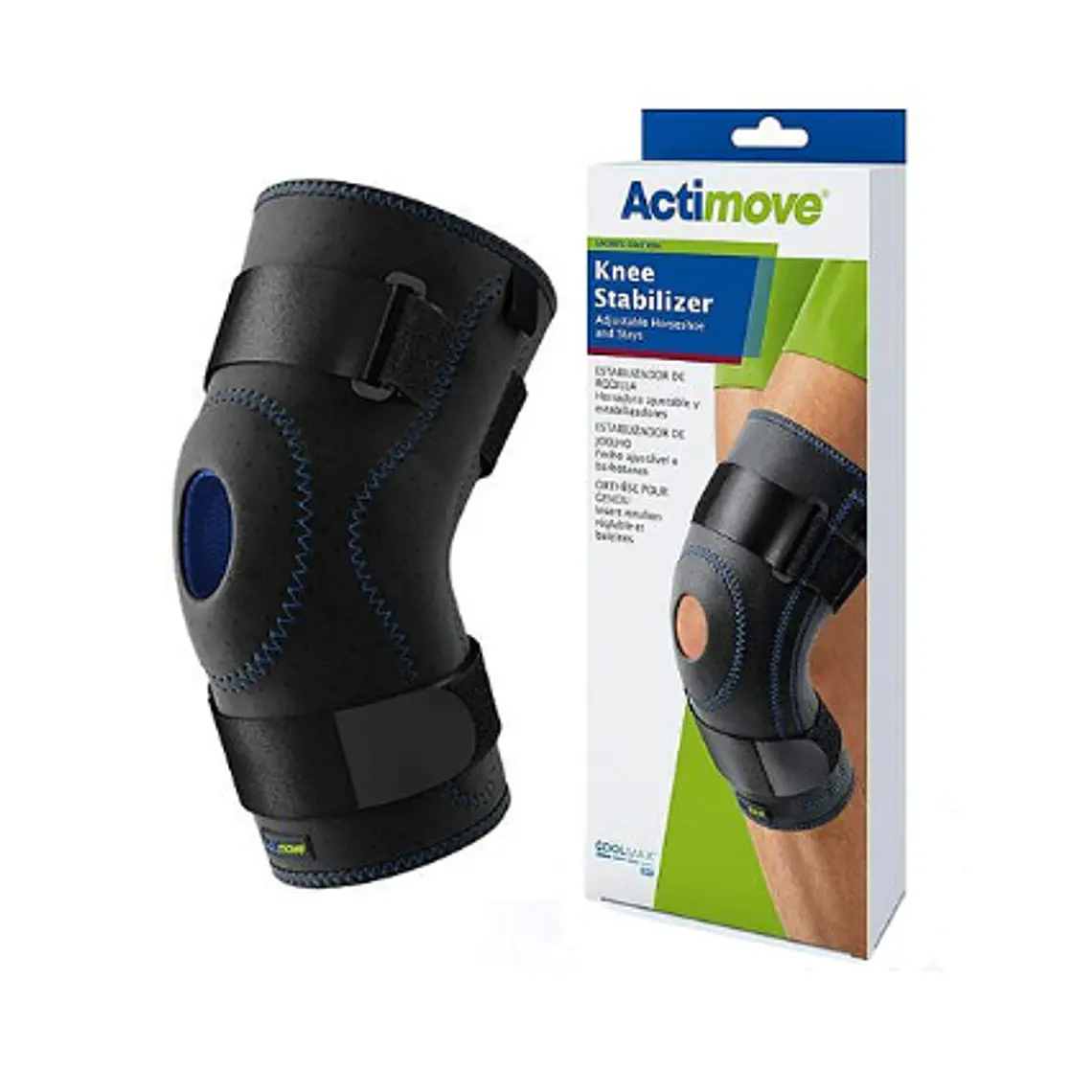 Actimove Sport Estabilizador de rodilla Talla XL Negro 1