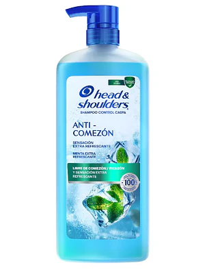 Head & Shoulders Shampoo Anti-comezón 1000 ml.