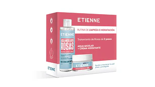 Set Rosas Crema de día 50 g + Agua micelar 250 ml. Etienne