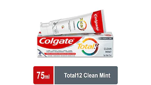 Crema dental Colgate Total 12 Cleant Mint 63 ml.
